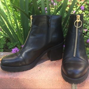 Vagabond Grace Black Leather Boots